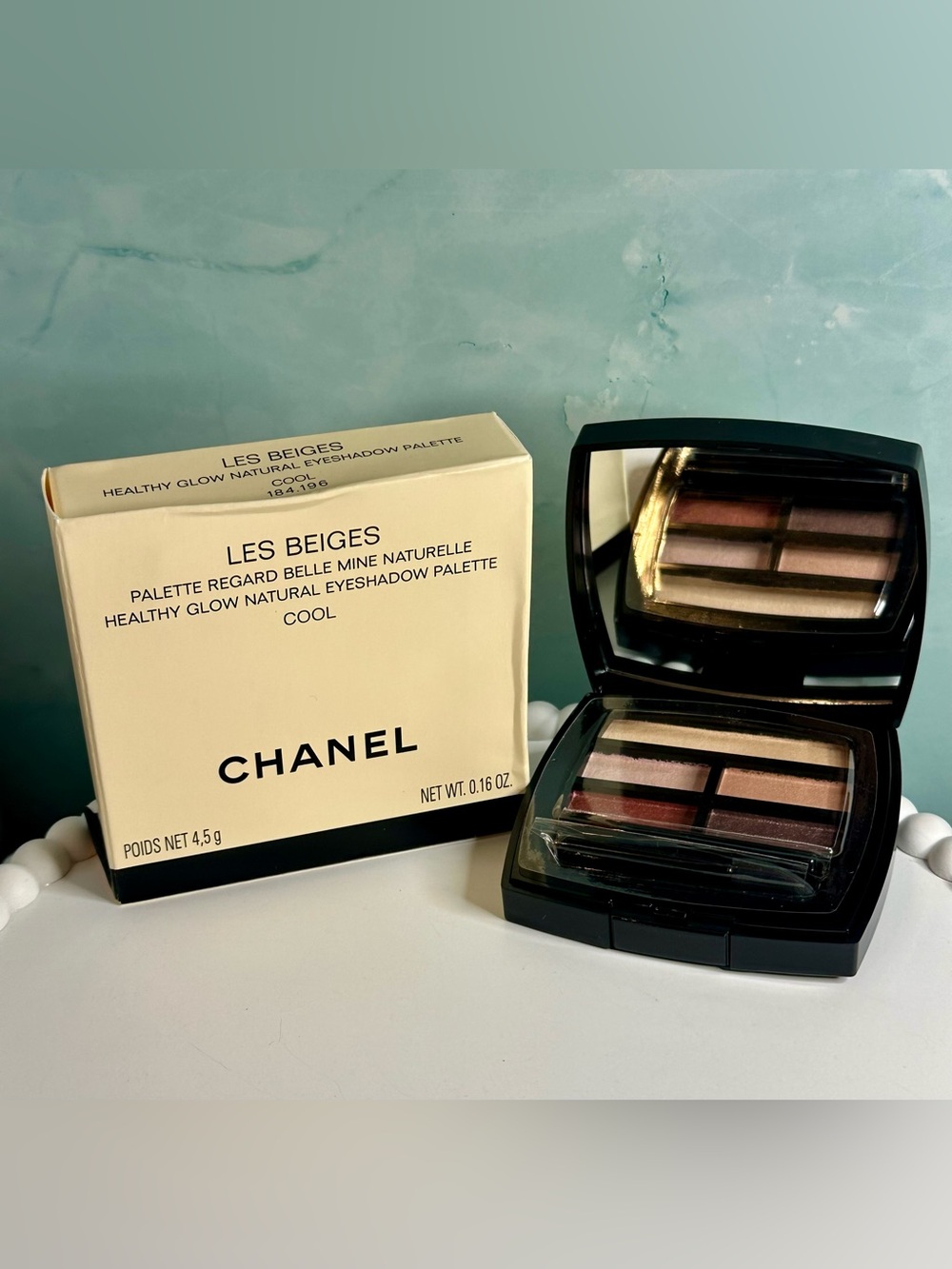 Chanel Les Beiges Healthy Glow Natural Eyeshadow Palette COOL NIB - Picture 1 of 6